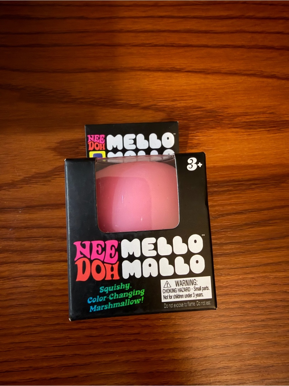 NeeDoh Mello Mallo Pink Squishy Toy